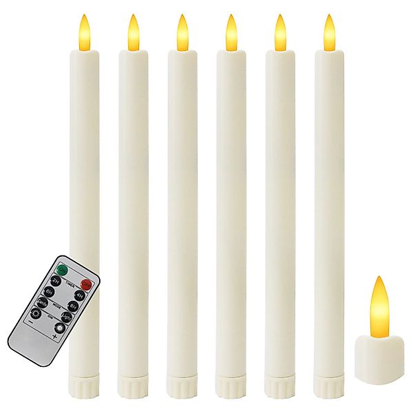Gotoll LED-Kerze K-TZ06 Led Stabkerzen, 6pcs günstig online kaufen