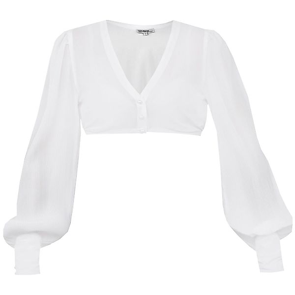 MarJo Dirndlbluse Dirndlbluse 'Oberreute' Langarm, Weiß günstig online kaufen