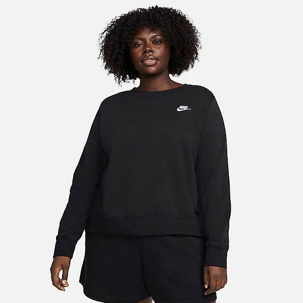Nike Sportswear Sweatshirt CLUB FLEECE WOMEN'S CREW-NECK SWEATSHIRT (PLUS S günstig online kaufen