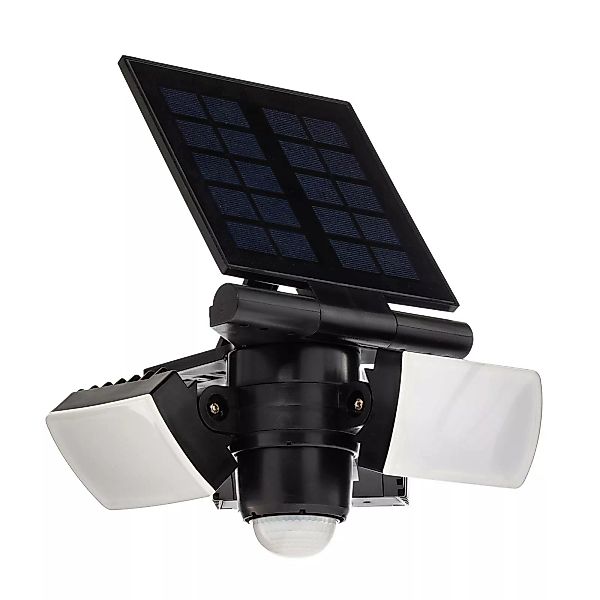Prios Wrenley LED-Solar-Wandstrahler mit Sensor günstig online kaufen