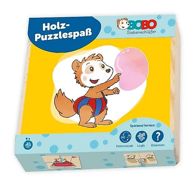 Trötsch Verlag Puzzle Trötsch Bobo Siebenschläfer Erster Puzzlespaß Holzpuz günstig online kaufen