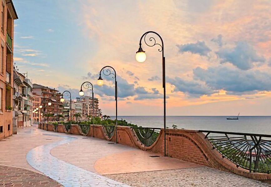 Papermoon Fototapete »Seafront in Ortona, Abruzzo« günstig online kaufen