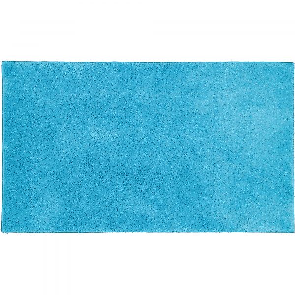 Vossen Badteppiche Timeless - Farbe: turquoise - 5570 - 70x120 cm günstig online kaufen