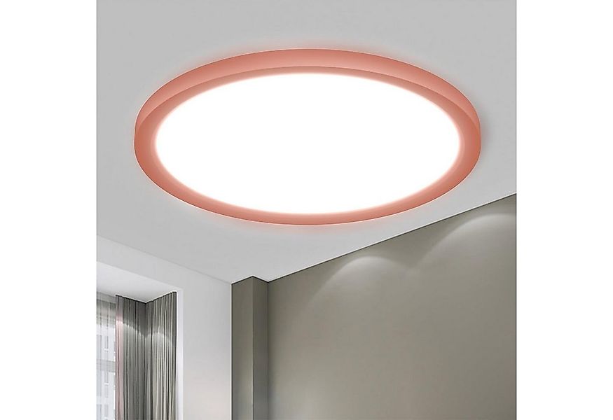 LQWELL LED Deckenleuchte LED-CEIL-RUND, LED fest integriert, neutralweiß, L günstig online kaufen