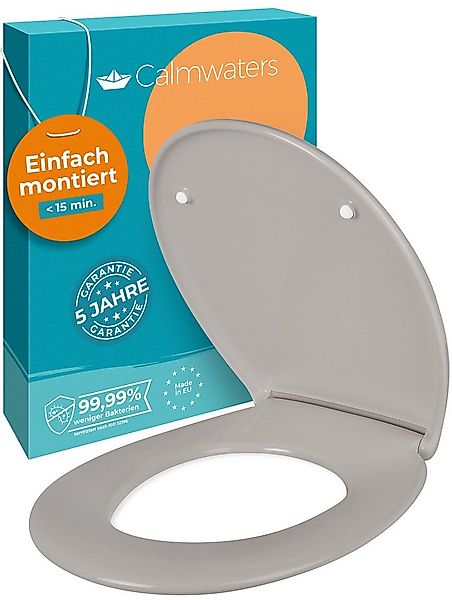 Calmwaters WC-Sitz Original, Premium, Made in EU, Absenkautomatik, bis 250 günstig online kaufen