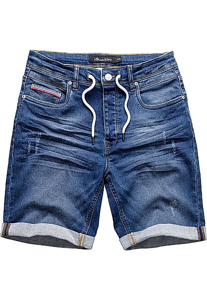 Amaci&Sons Jeansshorts MARKHAM Jeansshorts Herren Bermuda günstig online kaufen
