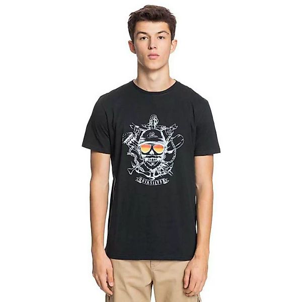 Quiksilver Made Of Bones Kurzärmeliges T-shirt S Black günstig online kaufen