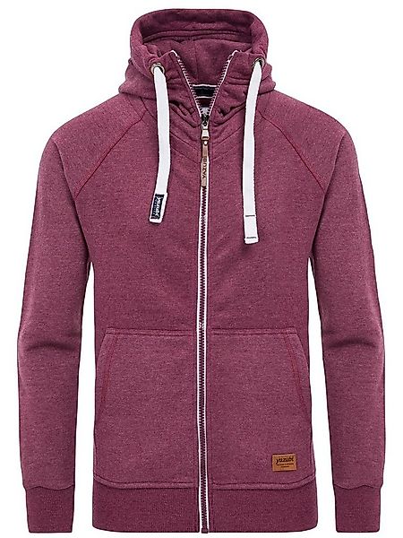 Yazubi Kapuzensweatjacke Jacob Zip Hoodie mit Kapuze günstig online kaufen