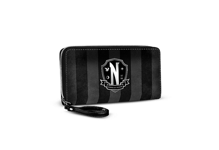 Karactermania Geldbörse Wednesday Portemonnaie Geldbeutel Schwarz Goth, vie günstig online kaufen