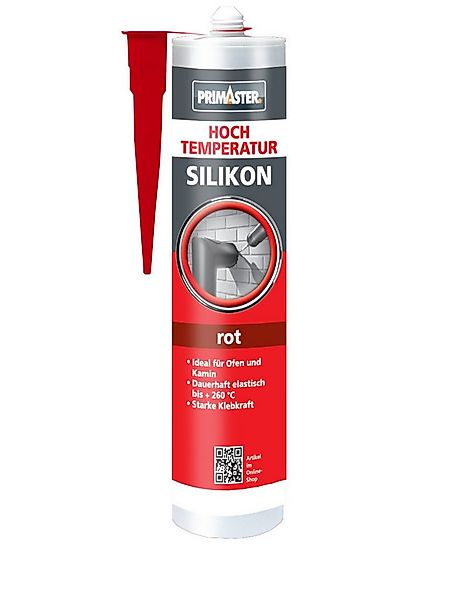 Primaster Silikon Primaster Hochtemperatur Silikon rot 300 ml günstig online kaufen