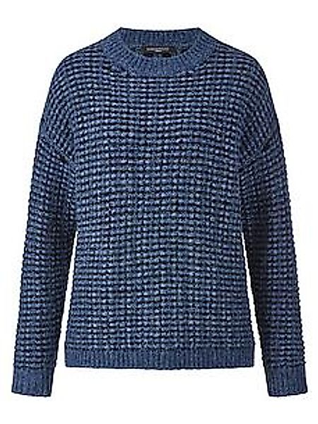 Rundhals-Pullover Fadenmeister Berlin blau günstig online kaufen