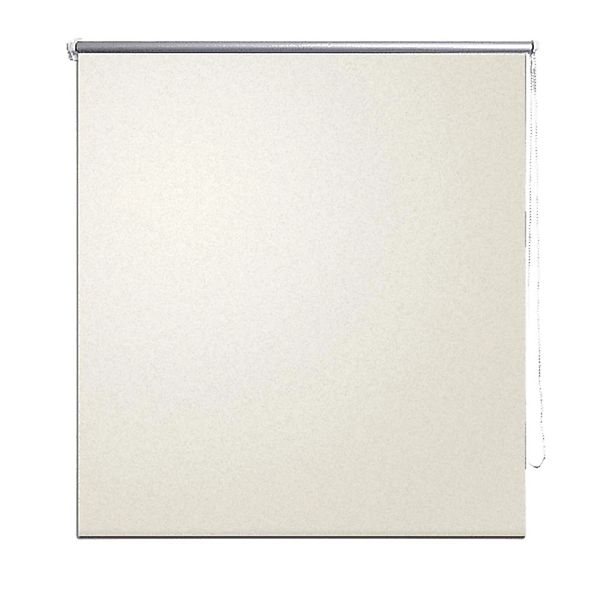 vidaXL Verdunkelungsrollo Rollo 120 x 230 cm Creme günstig online kaufen