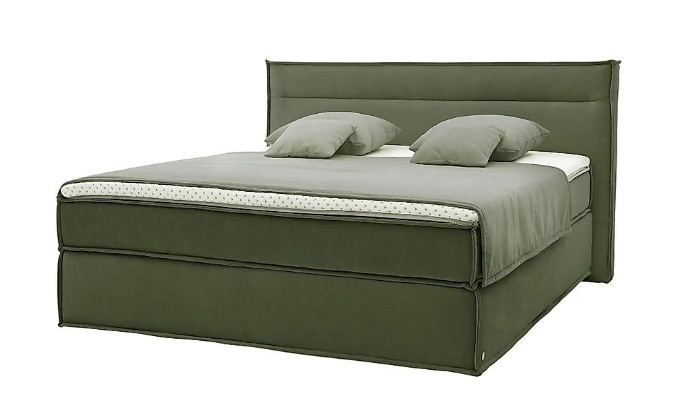 Musterring Boxspringbett  JustB! ¦ grün ¦ Maße (cm): B: 220 H: 115 Betten > günstig online kaufen