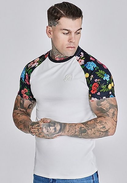 Siksilk T-Shirt SikSilk Herren Raglan T-Shirt günstig online kaufen
