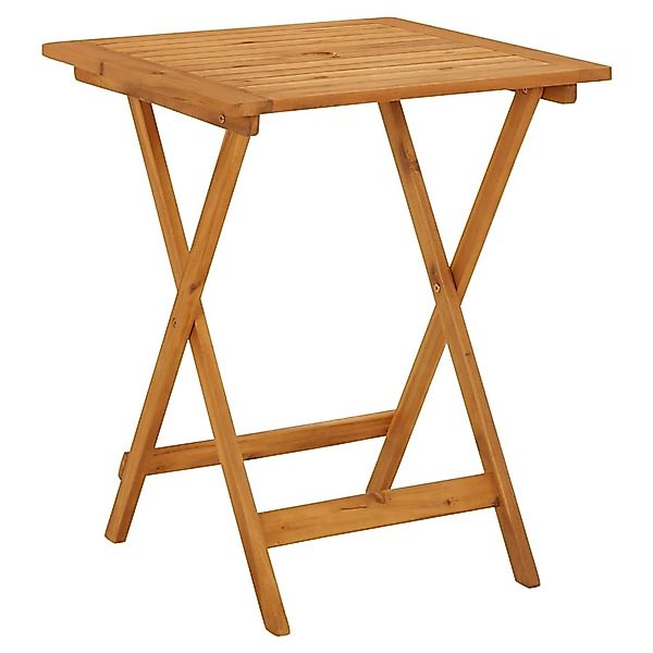 vidaXL Klappbarer Gartentisch 60x60x75 cm Massivholz Akazie 313595 günstig online kaufen