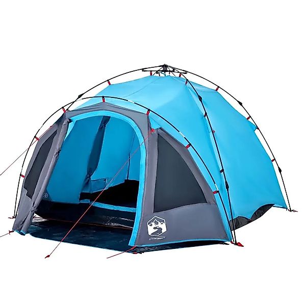 vidaXL Kuppel-Campingzelt 3 Personen Blau Quick Release 4004223 günstig online kaufen