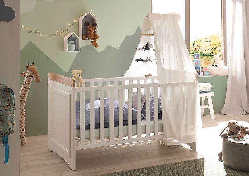 Begabino Babybett "Jasmin passend zum Babyzimmer" 70x140 cm inklusive Latte günstig online kaufen