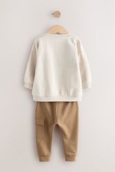 Next Sweatanzug Sweatshirt und Utility-Jogginghose im günstig online kaufen