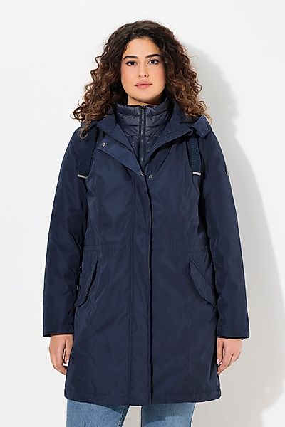 Ulla Popken Wintermantel HYPRAR Performance-Parka Stehkragen günstig online kaufen