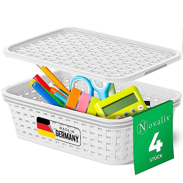 Novaliv Aufbewahrungsbox - (4 St), 4x günstig online kaufen