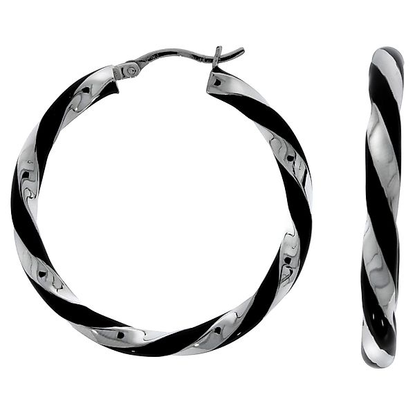 Vivance Paar Creolen 925 Silber rhodiniert günstig online kaufen
