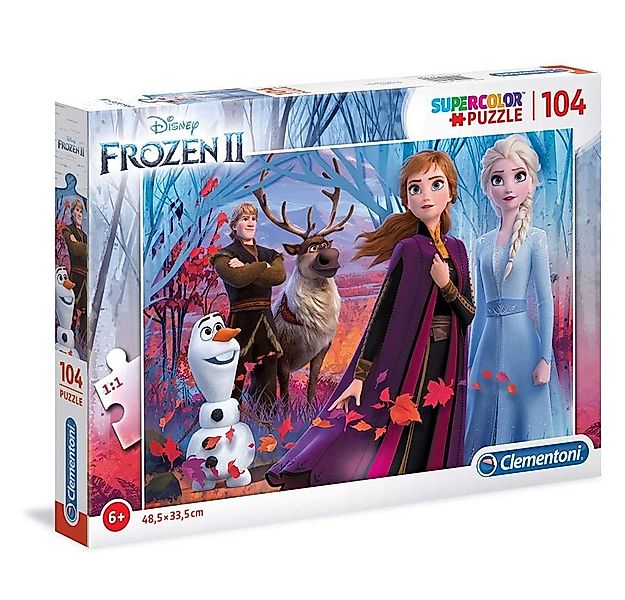 Disney Frozen Puzzle Kinder Puzzle 104 Teile Disney Frozen II Eiskönigin Su günstig online kaufen