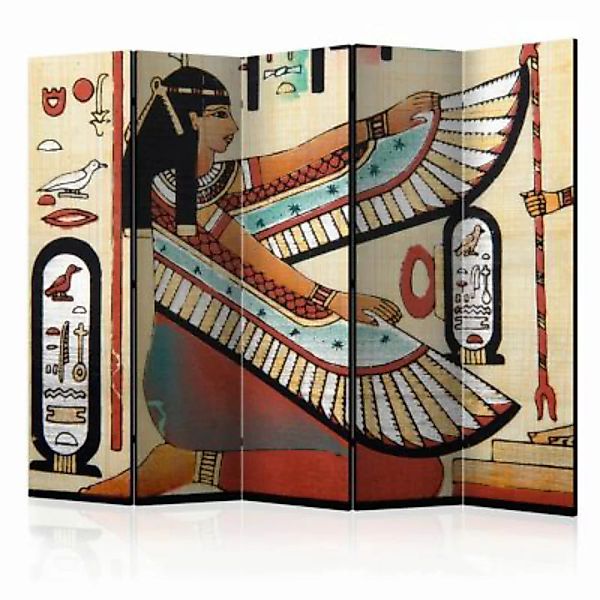 artgeist Paravent Egyptian motif II [Room Dividers] mehrfarbig Gr. 225 x 17 günstig online kaufen