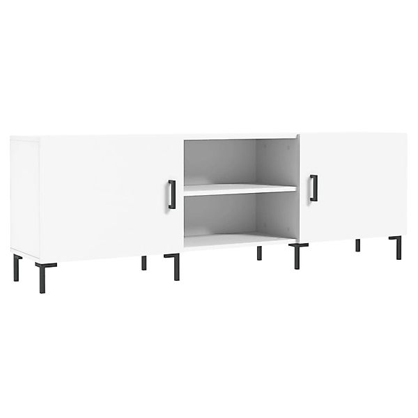 vidaXL TV-Schrank Weiß 150x30x50 cm Holzwerkstoff 829100 günstig online kaufen