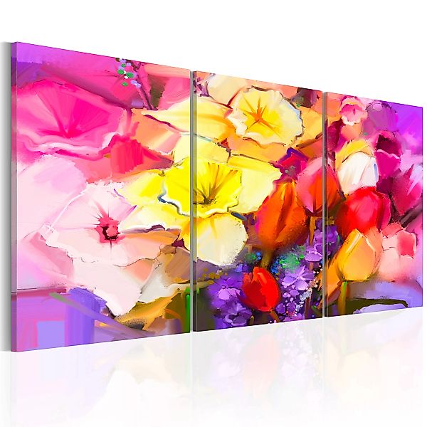 Wandbild - Rainbow Bouquet günstig online kaufen