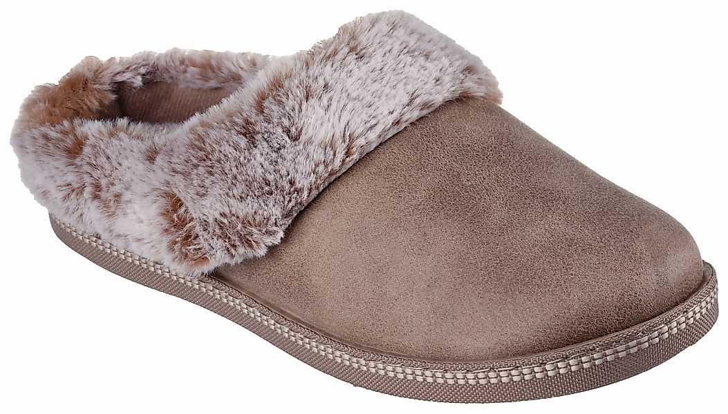 Skechers Pantoffel "COZY CAMPFIRE-LOVELY LIFE", mit Fellimitat-Besatz günstig online kaufen