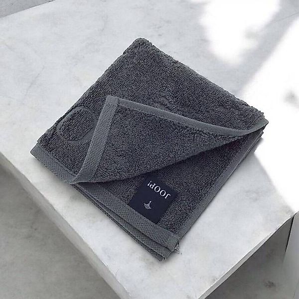 JOOP! Handtücher Uni Cornflower 1670 Anthrazit, günstig online kaufen