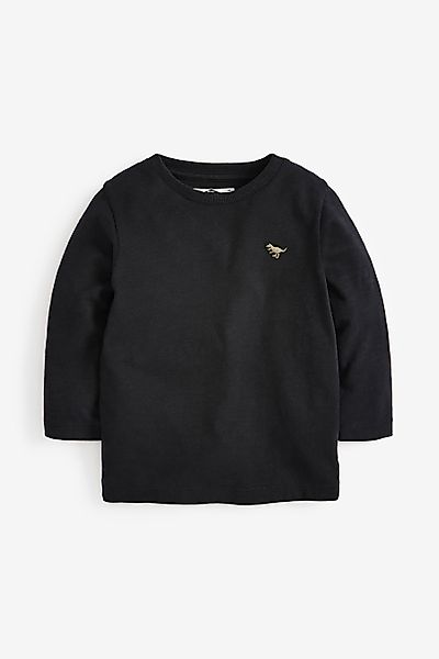 Next Langarmshirt Einfarbiges Shirt (1-tlg) günstig online kaufen