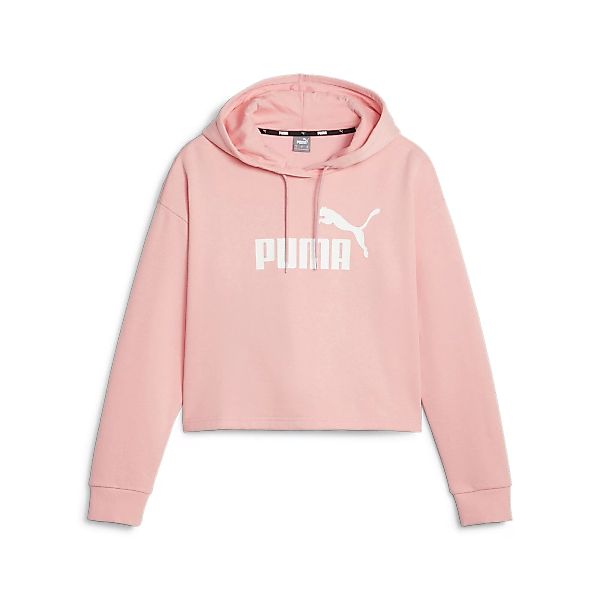 PUMA Sweatshirt "Essentials+ Cropped Logo Hoodie Damen" günstig online kaufen