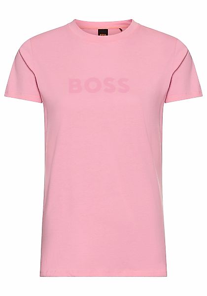 BOSS ORANGE T-Shirt "Elogo Premium Damenmode", mit BOSS-Schriftzug günstig online kaufen