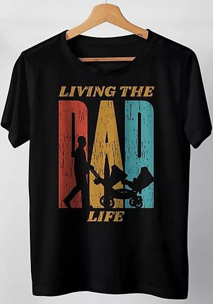 Art & Detail Shirt T-Shirt Vatertag Lebe den Dad auch als Papa Geschenk für günstig online kaufen