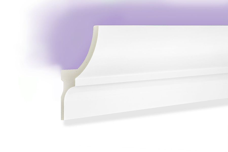 Tesori Stuckleiste KF714, 20 Meter, LED günstig online kaufen