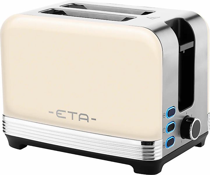 eta Toaster "STORIO ETA916690040" 2 kurze Schlitze 980 W 7 Bräunungsstufen günstig online kaufen