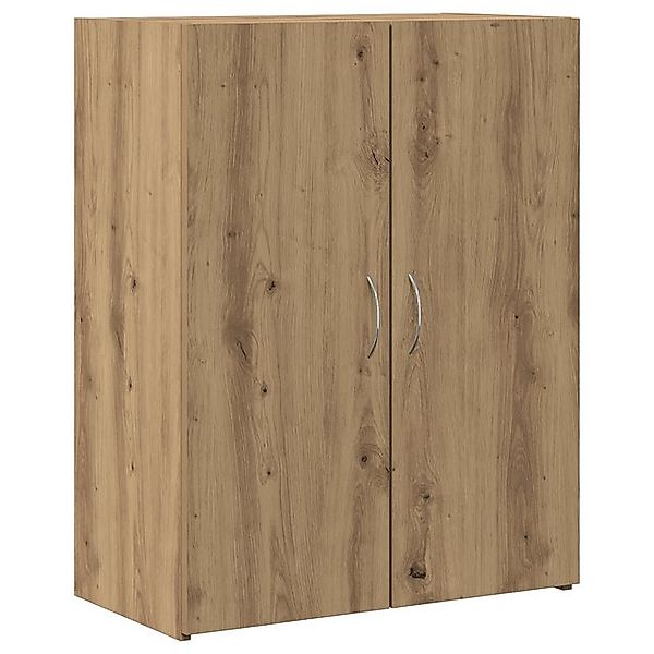 vidaXL Aktenschrank Büroschrank Eiche 60x32x77,5 cm Holzwerkstoff (1-St) günstig online kaufen