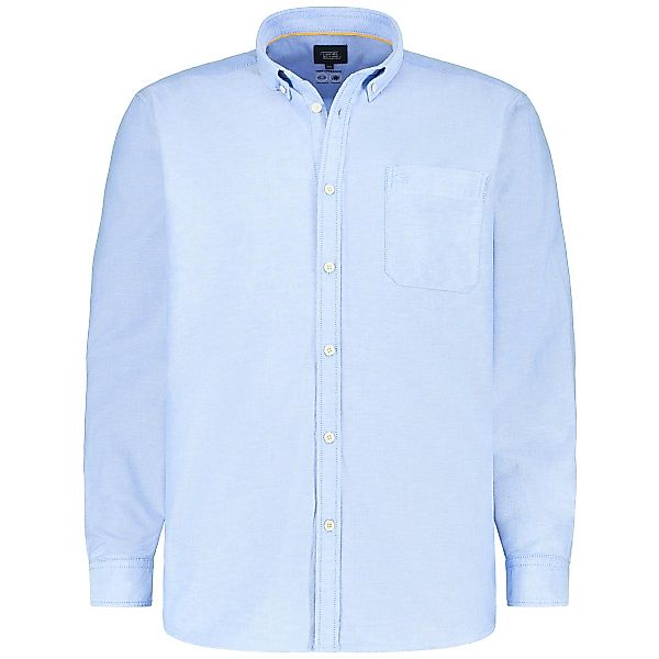 camel active Freizeithemd mit Elasthan Farbe blau Größe: 4XL günstig online kaufen