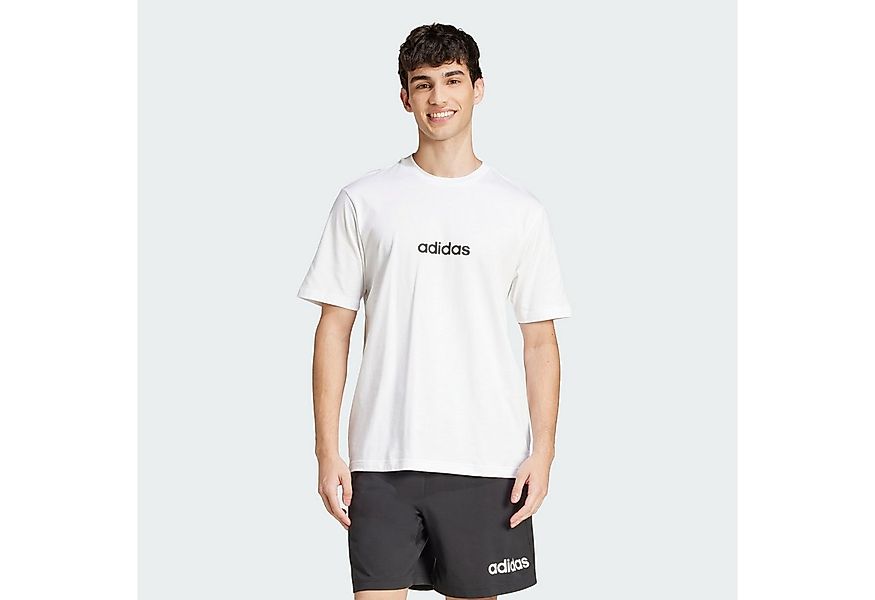 adidas Sportswear T-Shirt ESSENTIALS LINEAR SINGLE JERSEY T-SHIRT (1-tlg) günstig online kaufen