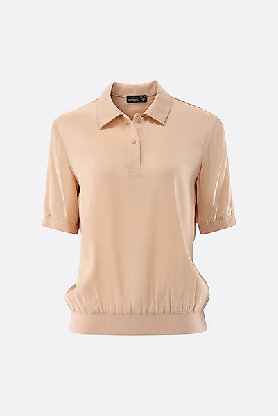 Poloshirt aus Seidensatin günstig online kaufen