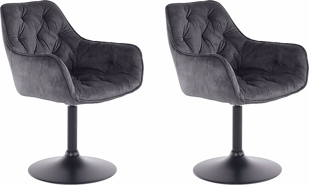 HELA Esszimmerstuhl "BIRTE" (Set) 2 Stk. Velours Drehfunktion, als Einzelst günstig online kaufen