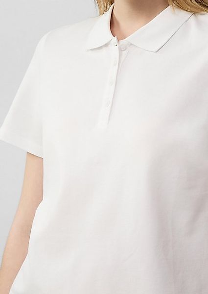 s.Oliver Poloshirt Verkürztes Poloshirt aus Baumwollpiqué günstig online kaufen