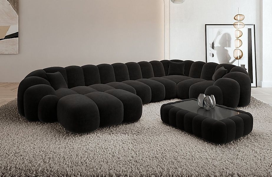 Sofa Dreams Sofa Rajada U Form Stoff günstig online kaufen