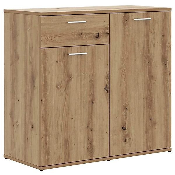 vidaXL Sideboard Artisan-Eiche 80x36x75 cm Holzwerkstoff 856007 günstig online kaufen