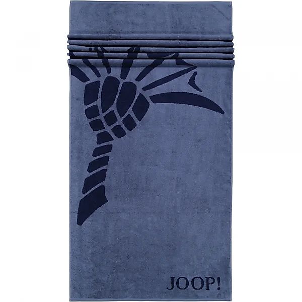 JOOP! Active Single Cornflower 1683 Saunatuch - 80x180 cm - Farbe: Navy - 1 günstig online kaufen
