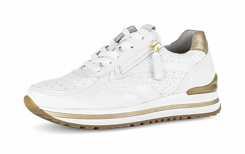 Gabor Keilsneaker "TURIN" Freizeitschuh, Halbschuh, Schnürschuh in Komfortw günstig online kaufen