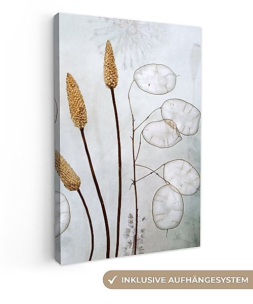 OneMillionCanvasses® Leinwandbild Stilleben - Trockenblumen - günstig online kaufen