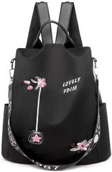 XDeer Daypack Damen-Rucksack mit Blumenstickerei,Wasserdichte Schultasche günstig online kaufen