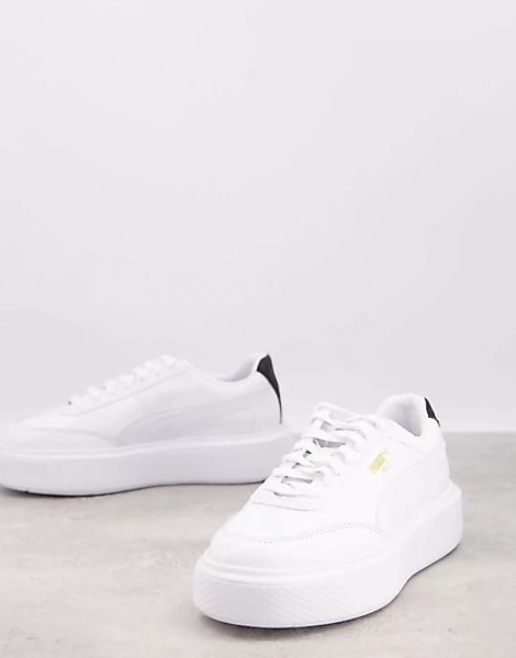 Puma – Oslo Femme – Sneaker in Weiß und Schwarz günstig online kaufen